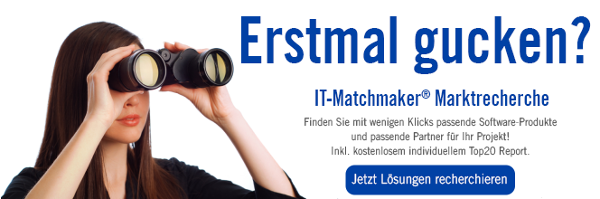 IT-Matchmaker Marktrecherche - Software finden